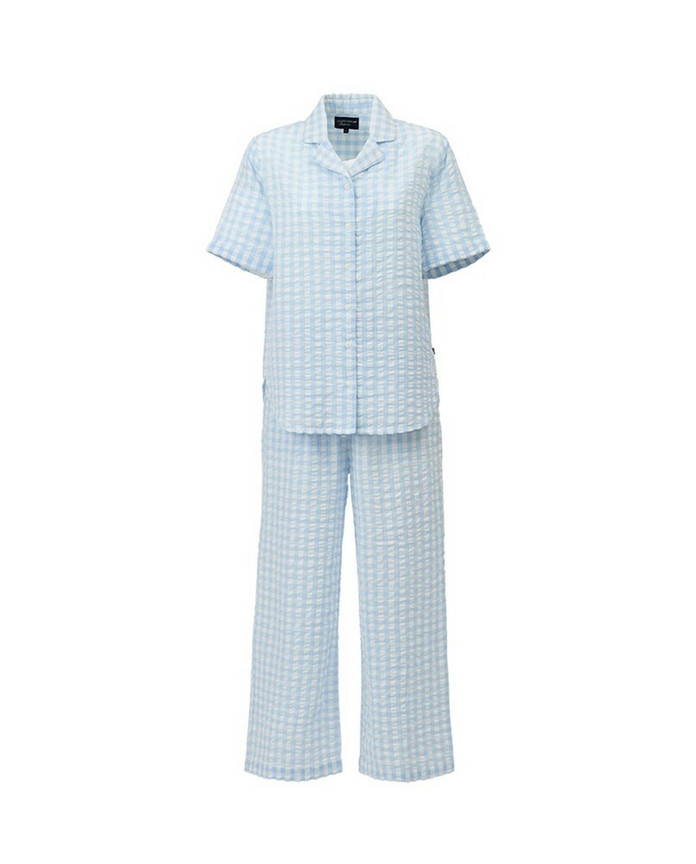 Lexington, Lauren Seersucker-cotton pyjama