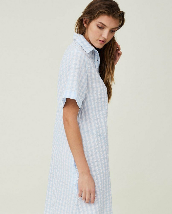 Lexington, Hailey Seersucker-Cotton Pyjama
