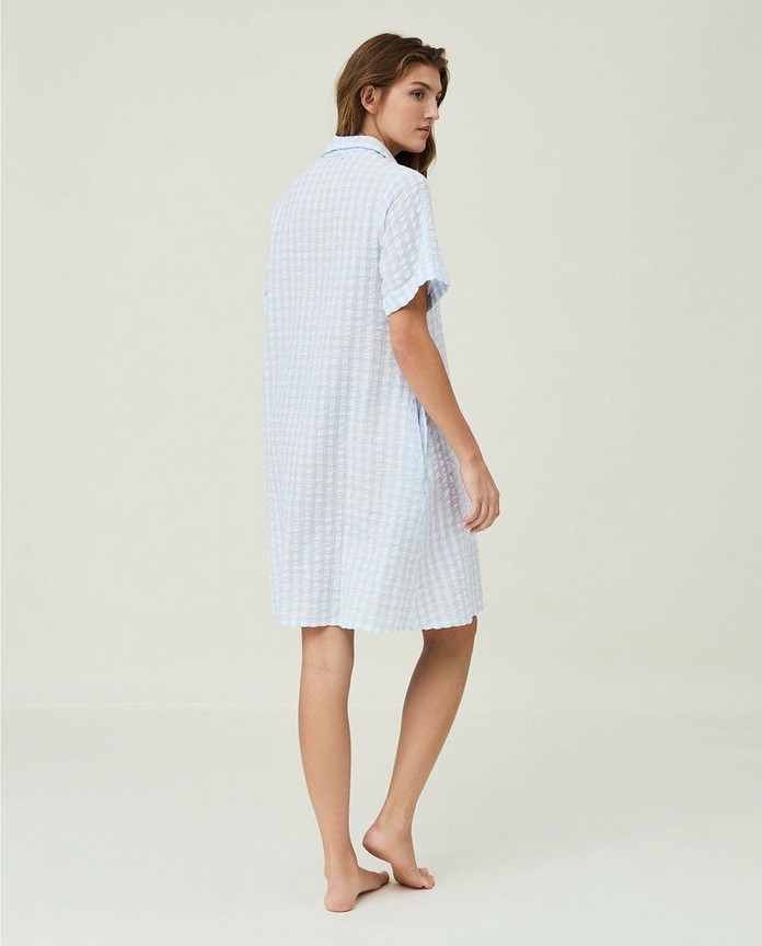 Lexington, Hailey Seersucker-Cotton Pyjama