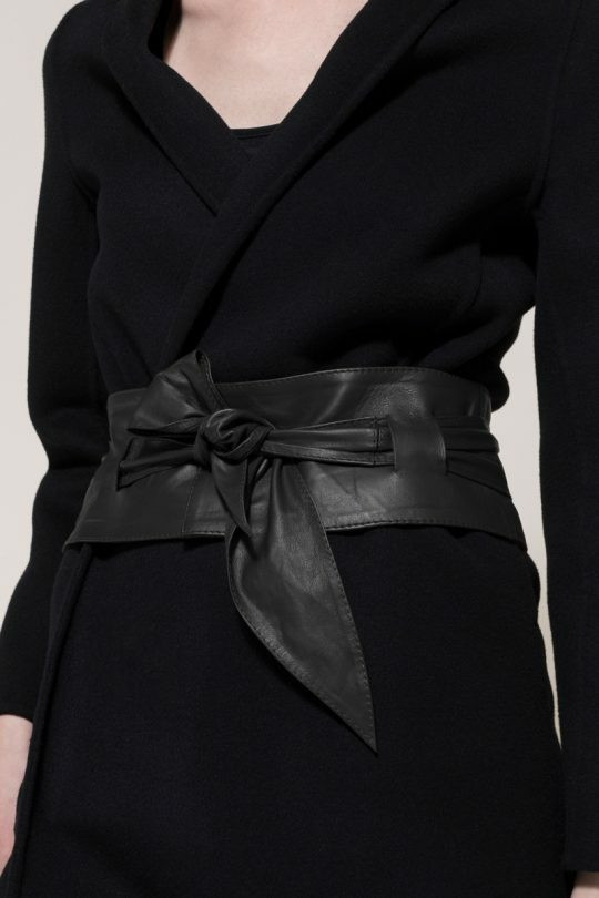 Andiata, Raine Leather Tie Belt