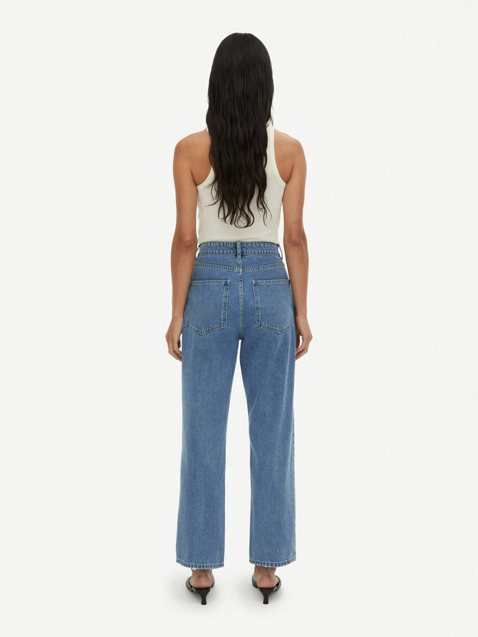 By Malene Birger, Milium Organic Cotton  Jeans, Denim Blue