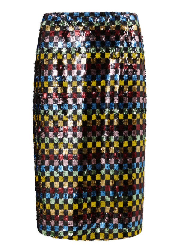 Coster Copenhagen, Skirt in printed sequins