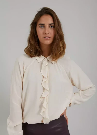 Coster Copenhagen, Shirt w. ruffles