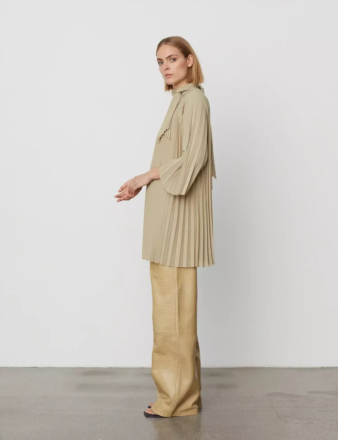 DAY Birger et Mikkelsen, Calvin Solid Plissé Dress