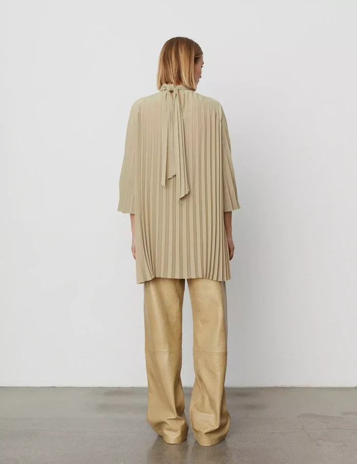DAY Birger et Mikkelsen, Calvin Solid Plissé Dress
