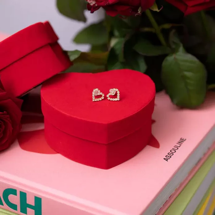 Caroline Svedbom, Sweetheart Earrings/Crystal