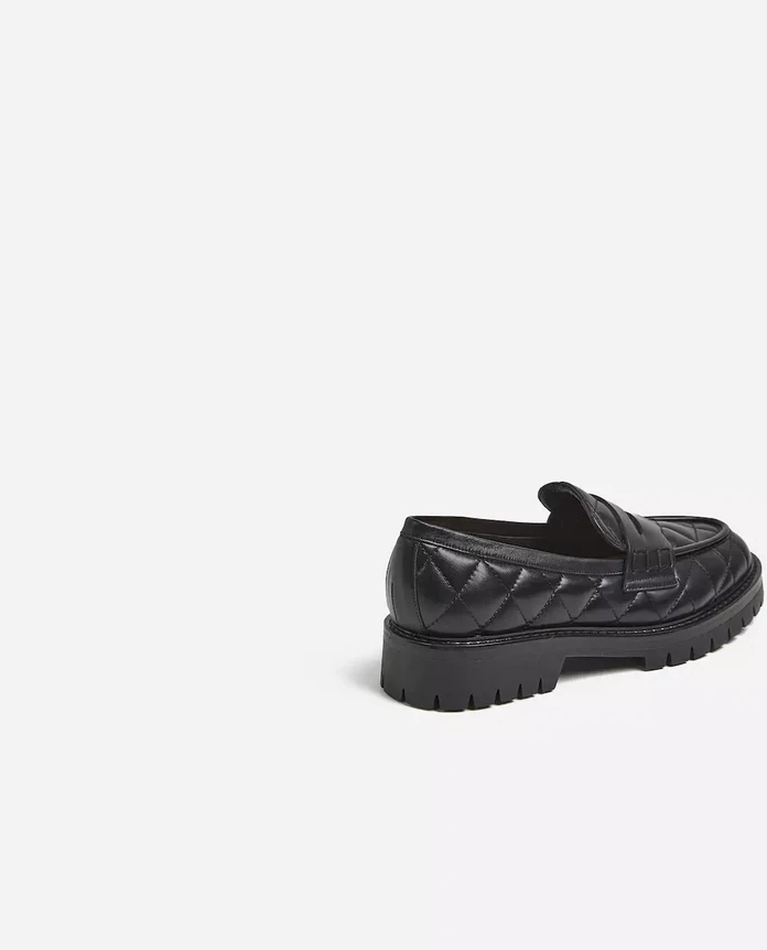 Flattered, Signe Leather Black