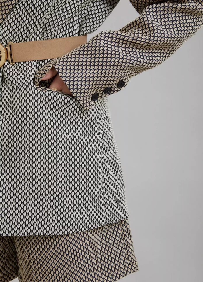 Coster Copenhagen, Blazer with Jacquard Pattern