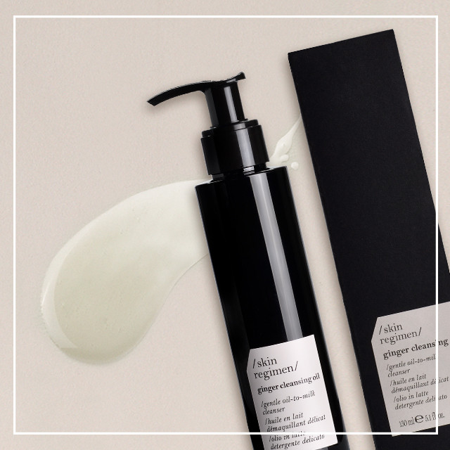 Skin Regimen, Ginger Cleansing Oil