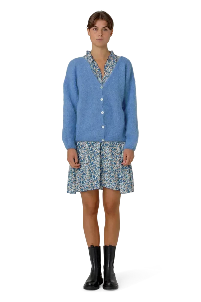 Americandreams, Cornelia mohair cardigan, Sky blue