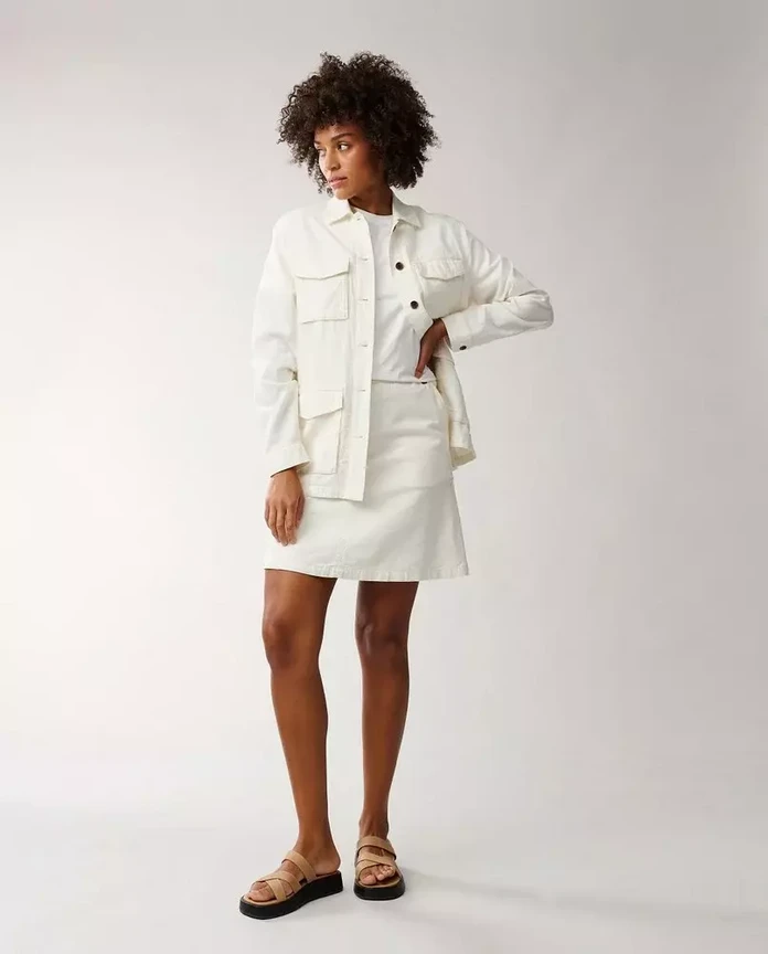 Lexington, Raven Linen Blend Overshirt