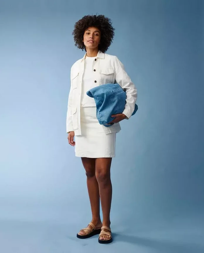 Lexington, Raven Linen Blend Overshirt