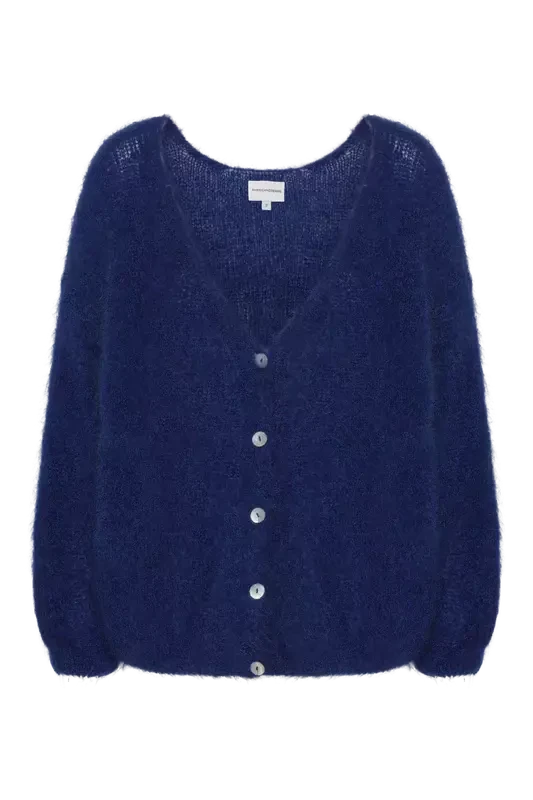 Americandreams, Cornelia mohair cardigan, Navy Blue