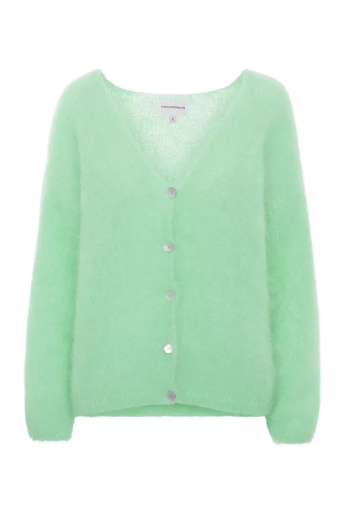 Americandreams, Cornelia mohair cardigan, Mint Green
