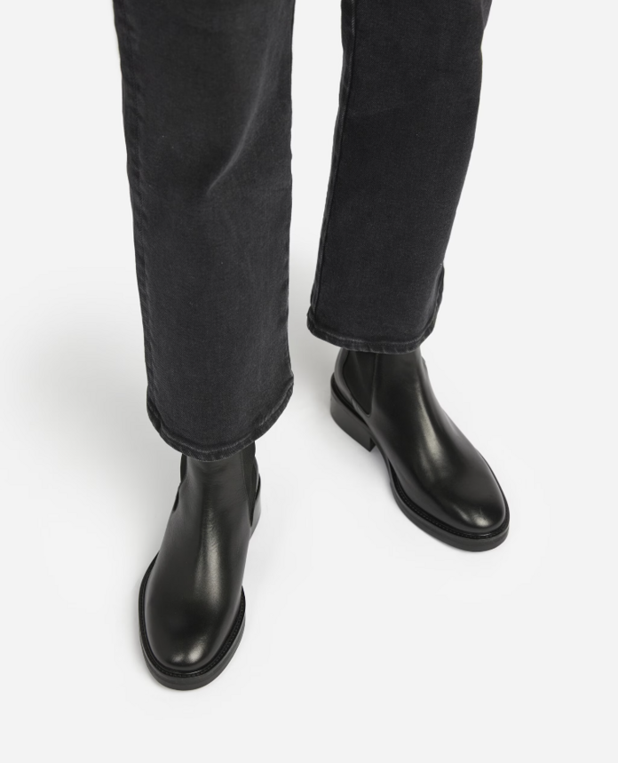 Flattered, Franca Leather Black