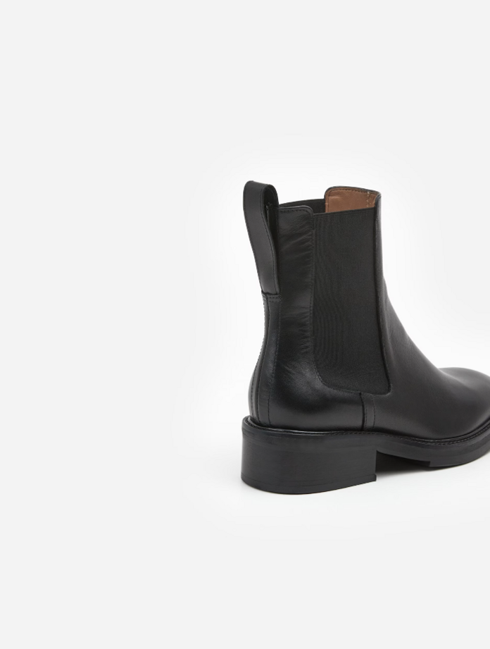 Flattered, Franca Leather Black