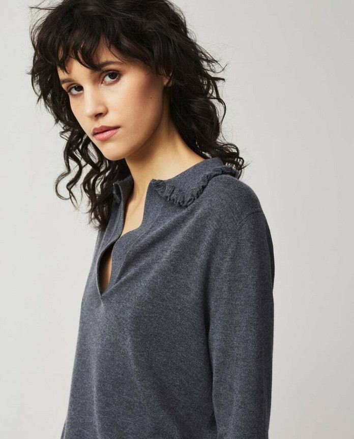 Lexington, Cassandra Knitted Polo Sweater