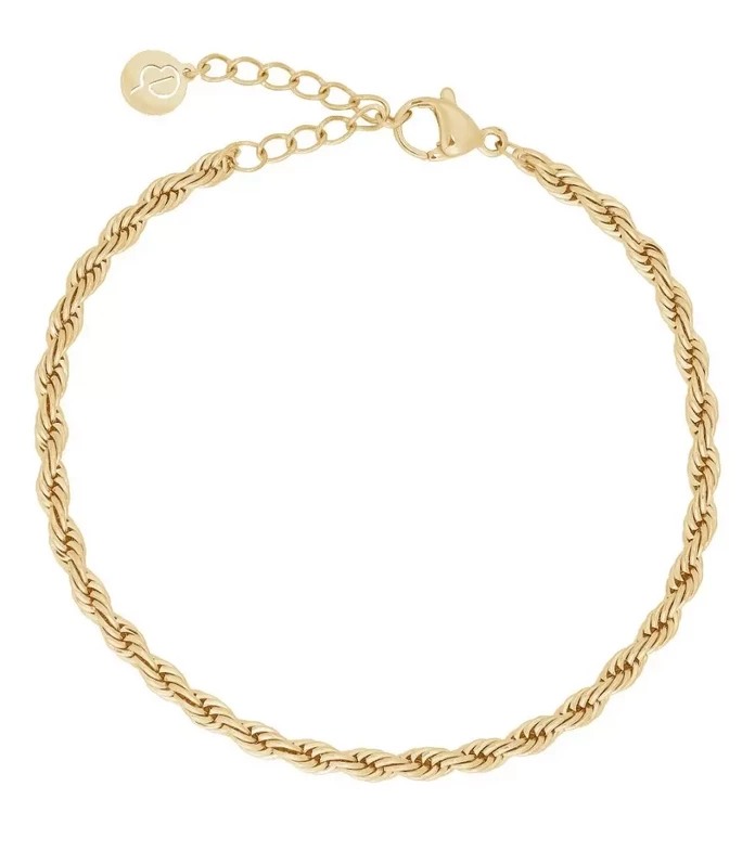 Edblad, Rope Chain Bracelet Gold