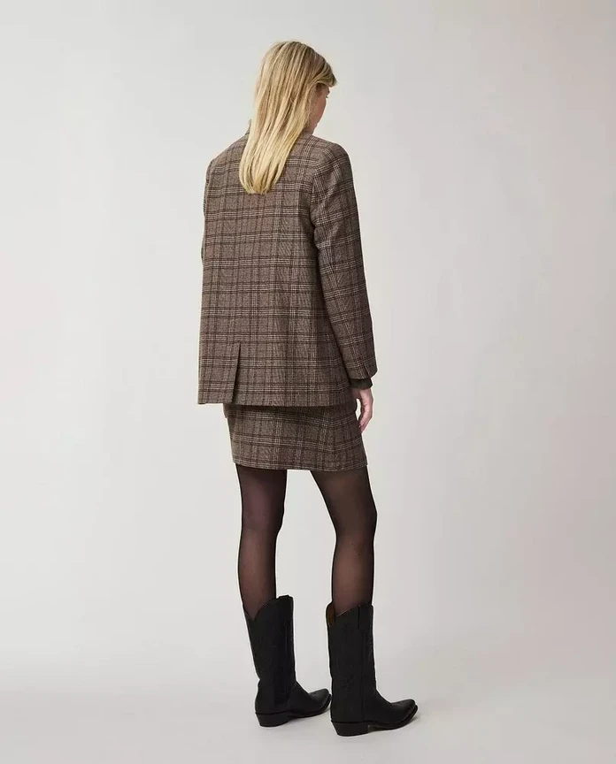 Lexington, Remi Double-Breasted Wool Blend Blazer