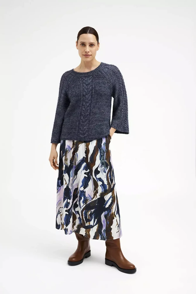Gustav, Orkide Knit