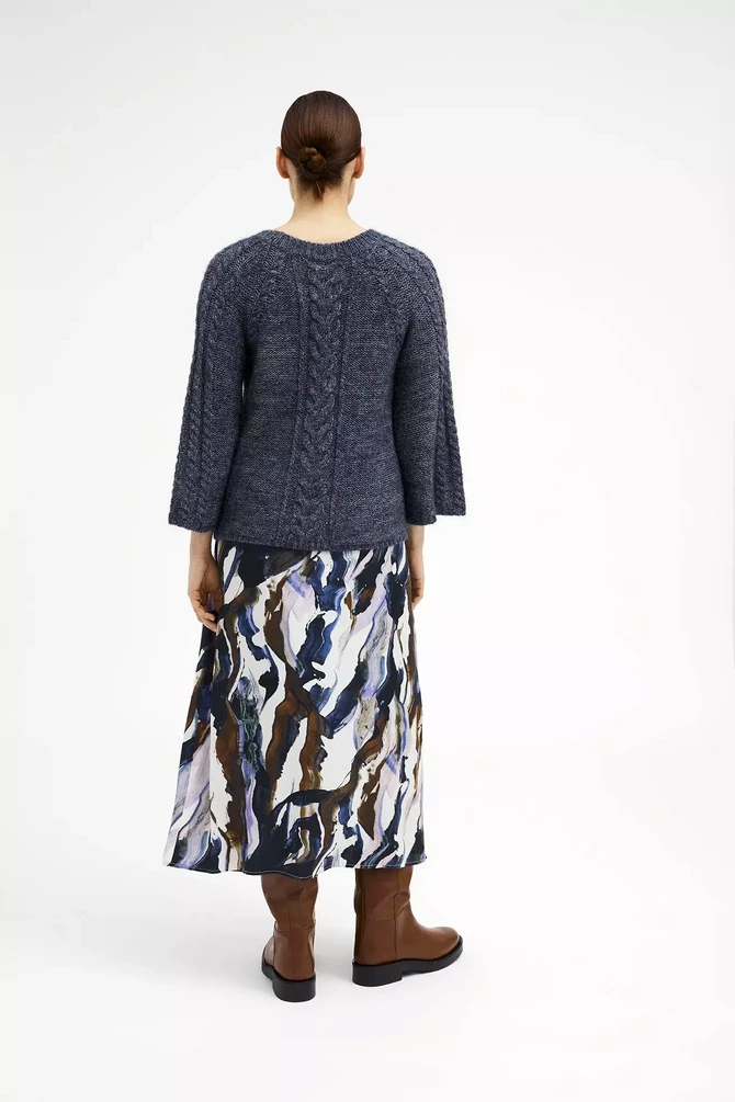 Gustav, Orkide Knit
