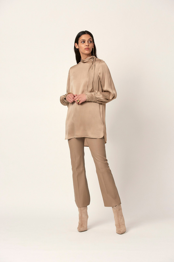 Dante6, Tyson Crop Flare Leather Pants