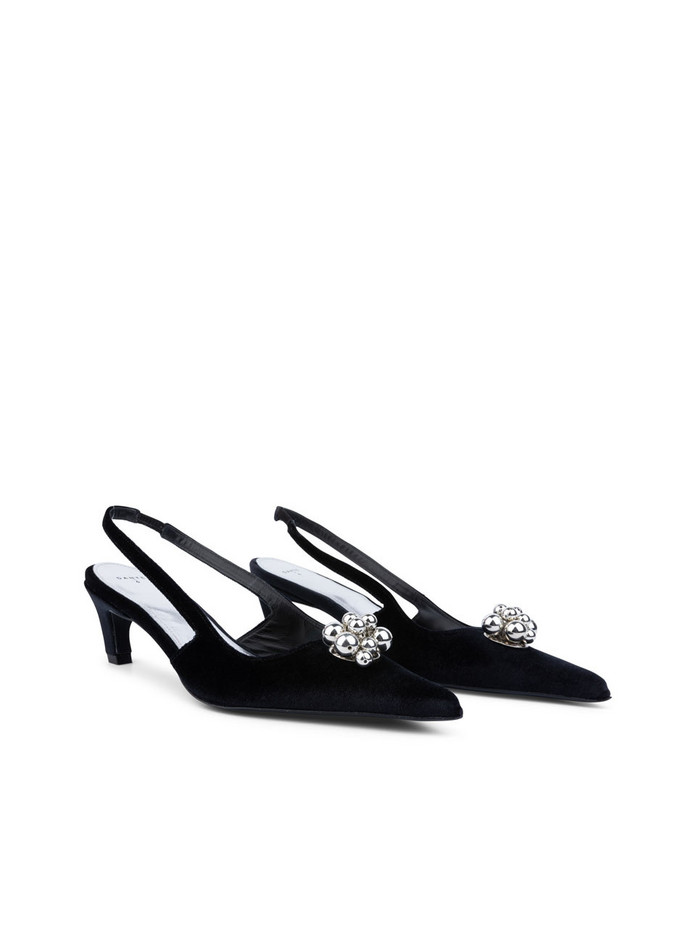 Dante6, D6 Yumi Velvet Slingback Pumps