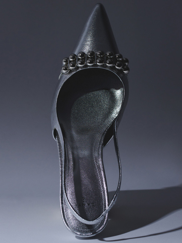 Dante6, D6 Yumi Metallic Slingback Pumps