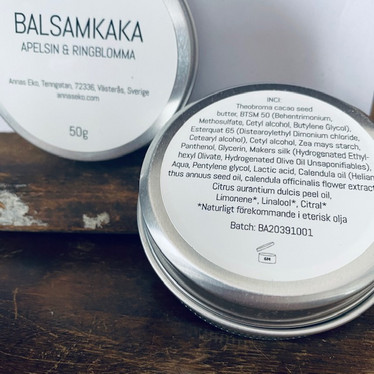 Hoitoainepala Appelsiini & Kehäkukka, 50g