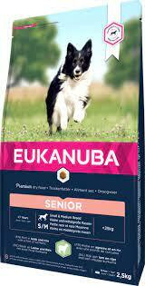 Eukanuba Senior S/M lamb&rice – Eläintarvikeliike MiniPet