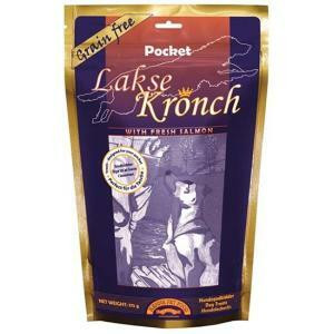 Lakse Kronch Pocket -koulutusmakupalat lohesta, 175 g