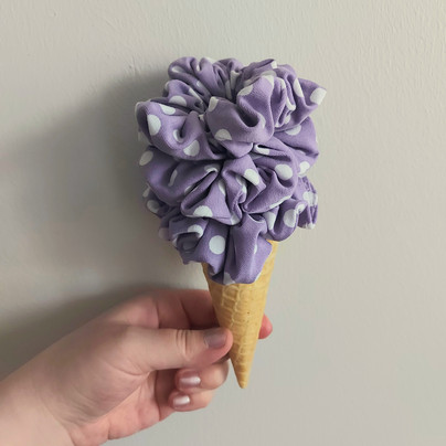 PAULA -scrunchie, laventeli