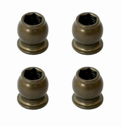 R102104 5.8mm ball end short type alu 4 pcs.