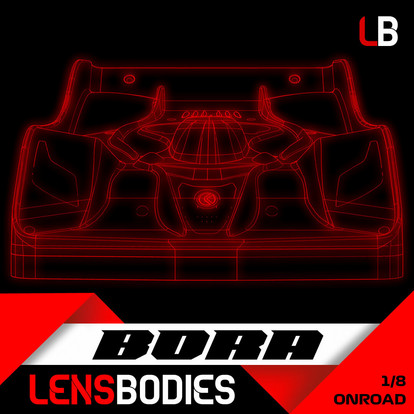 Lens Bodies Bora 1/8 onroad body light