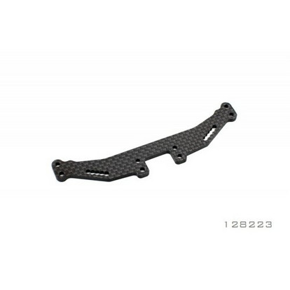 M-128223 3.0mm Rear Carbon Graphite Shock Tower MTS T3