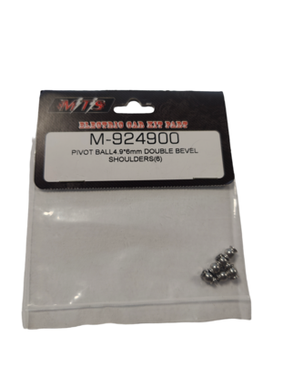 M-924900 Pivot Ball 4.9x6mm Double Bevel Shoulders 6 pcs.