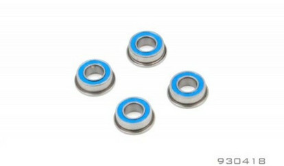 M-930418 Ball-Bearing 4x8x3 Flanged 4pcs.