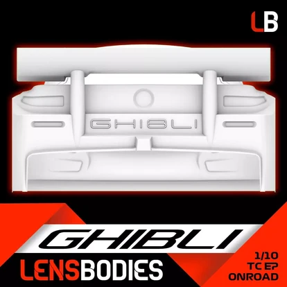 LensBodies 1/10 Onroad Body Ghibli Light Weight
