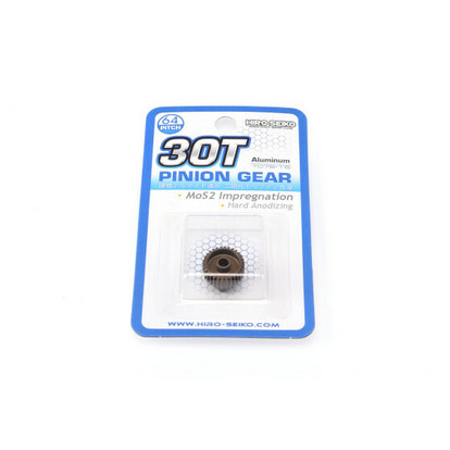 Hiro Seiko Hard Coated Alum. Pinion Gear (MoS2) DP64 30T