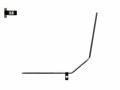 REAR ANTI ROLL BAR 2.6MM