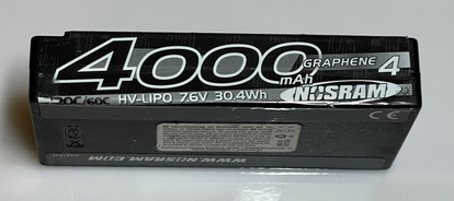 LRP/NOSRAM 4000mAh Shorty akku