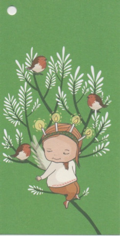 Christmas gift tag - Lucia