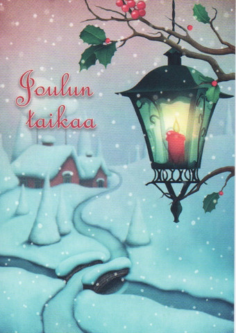 Christmas postcard - Christmas magic #7