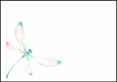 Dragonfly - envelope (C6) #3