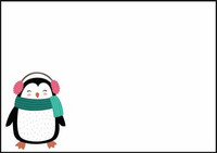 Pingviini - kirjekuori (C6) #2