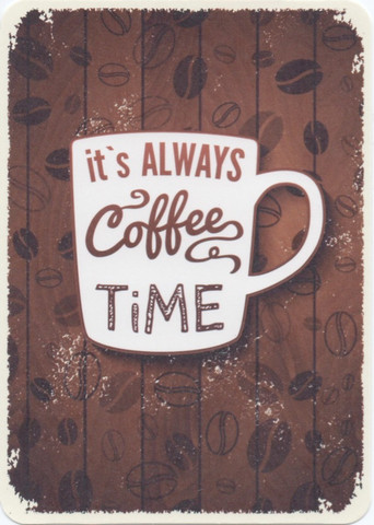 It's always coffee time