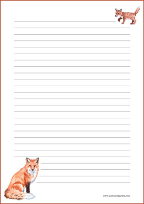 Kettu - kirjepaperit (A5, 10s) #3