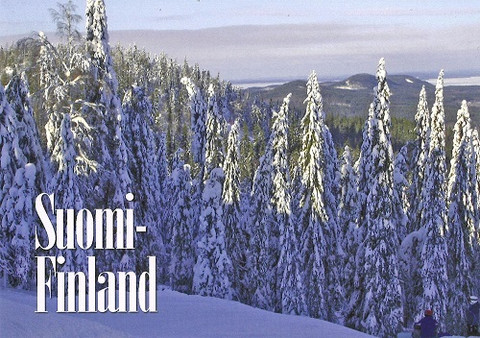 Suomi-Finland lumimaisema #7