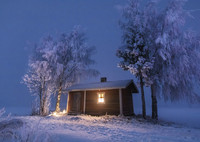 Suomi-Finland lumimaisema #9