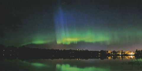 Aurora borealis (10x20cm) #1